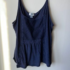 Old Navy blue tank top